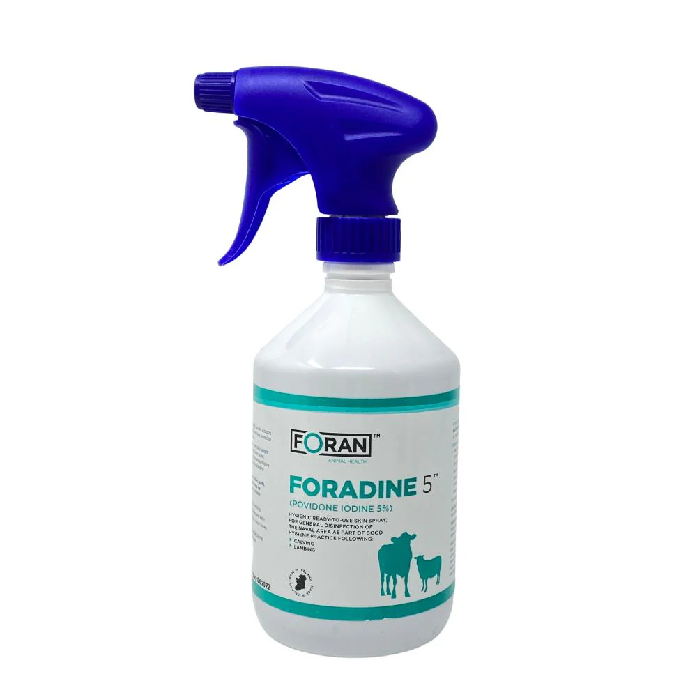 Foradine Povidone Iodine 5% Spray 500ml
