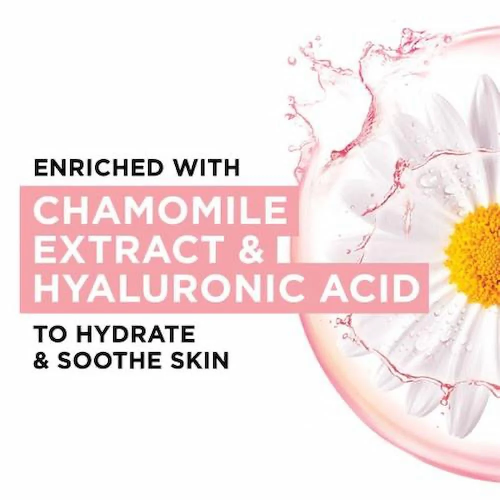 Garnier Skin Active Moisture Bomb Sheet Mask - Chamomile Hydrating Soothing For Dry Sensitive Sk - Image 3