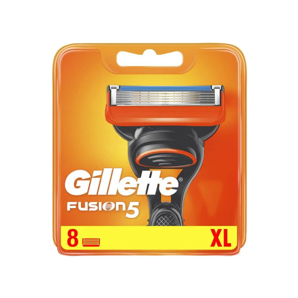 Gillette Fusion 5 - 8 Razor Blades Large Refill Pack - Image 2