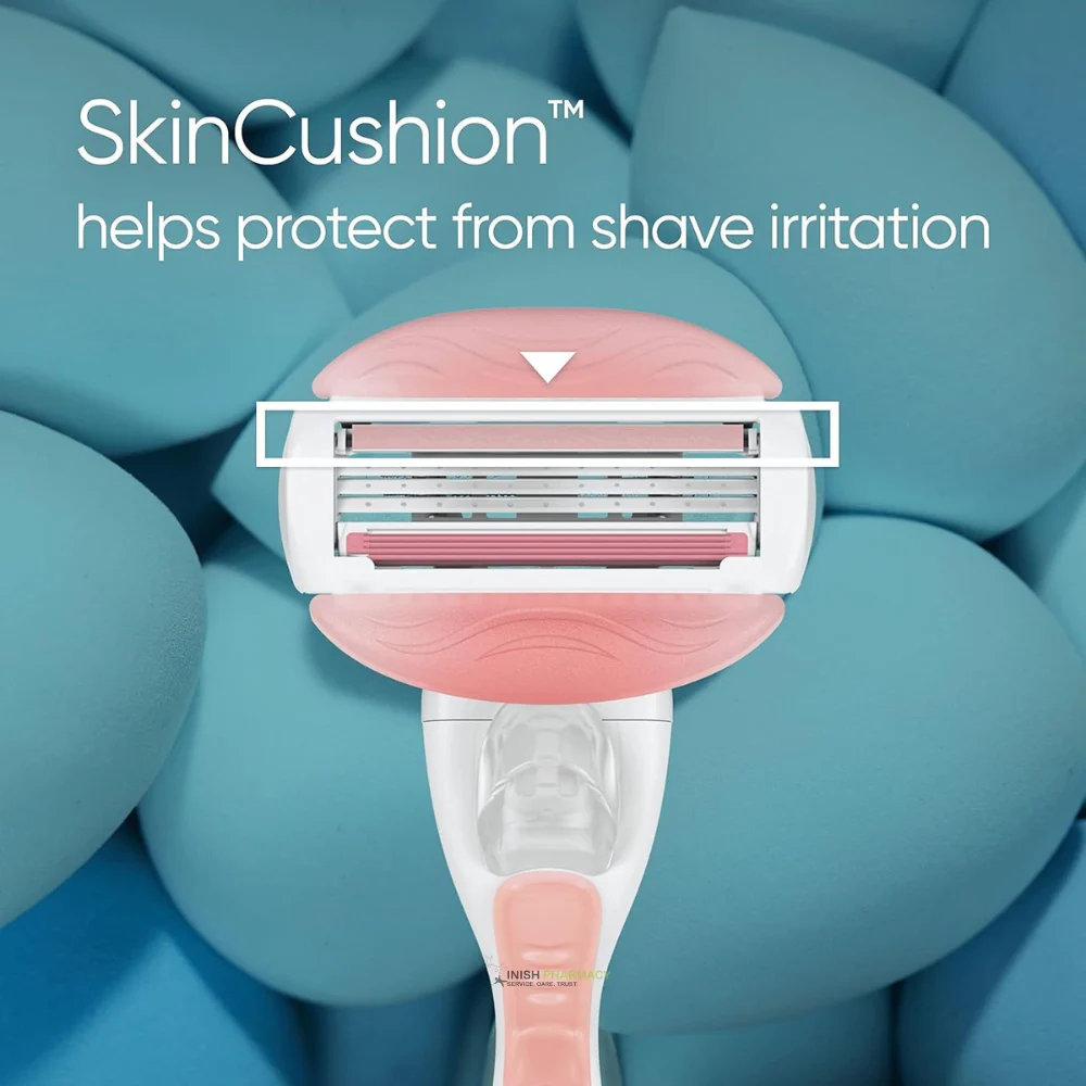 Gillette Venus Comfortglide Spa Breeze Razor + 8 Blades Big Blade Value Pack - Image 2