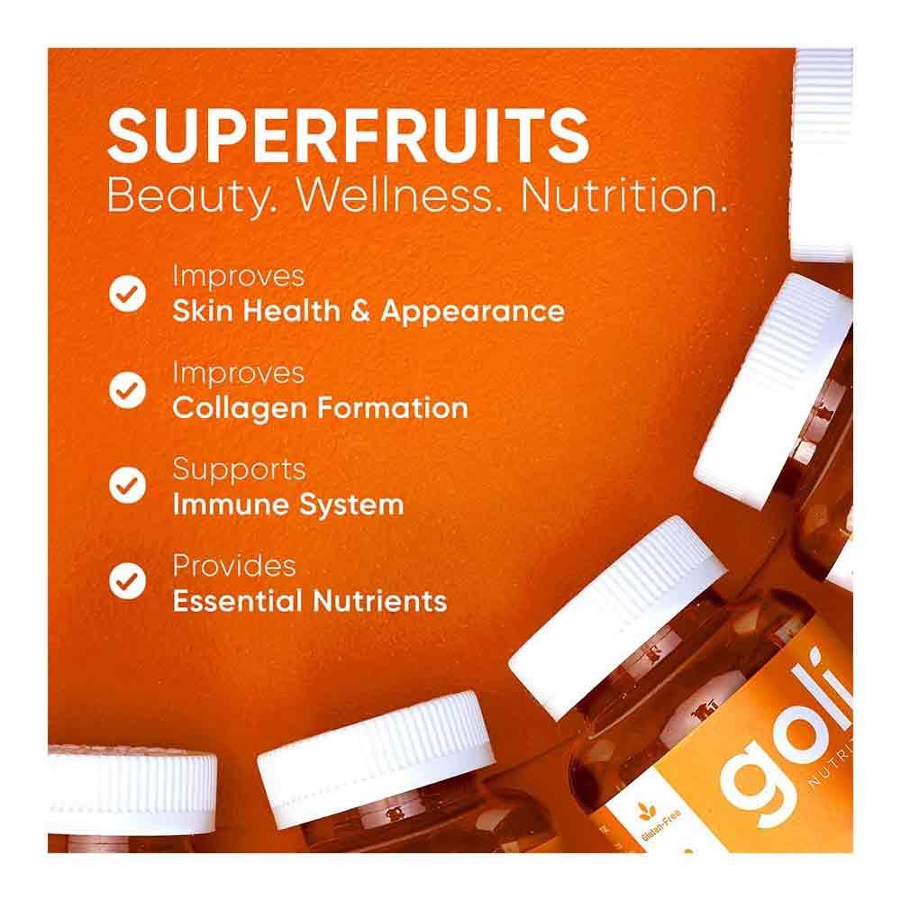 Goli Nutrition Superfruits Gummies 60 Pack - Image 2