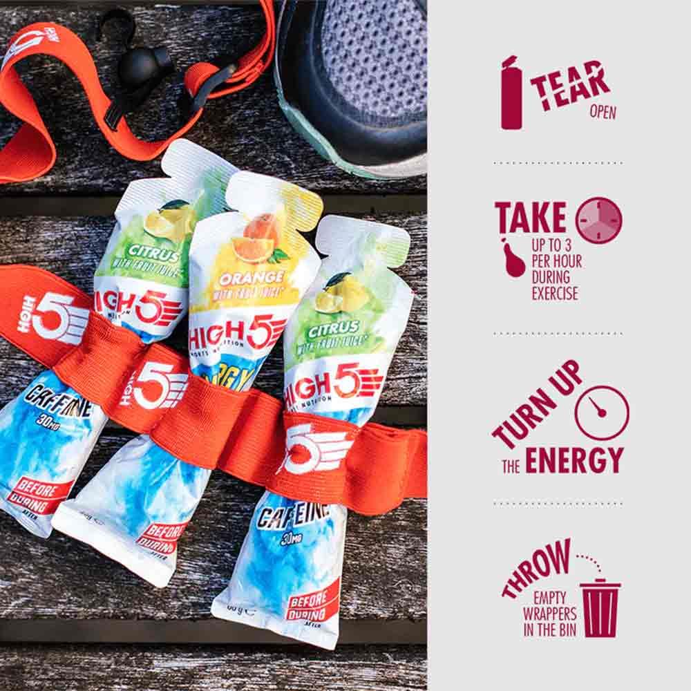 High 5 Energy Aqua Gel Berry - Image 3