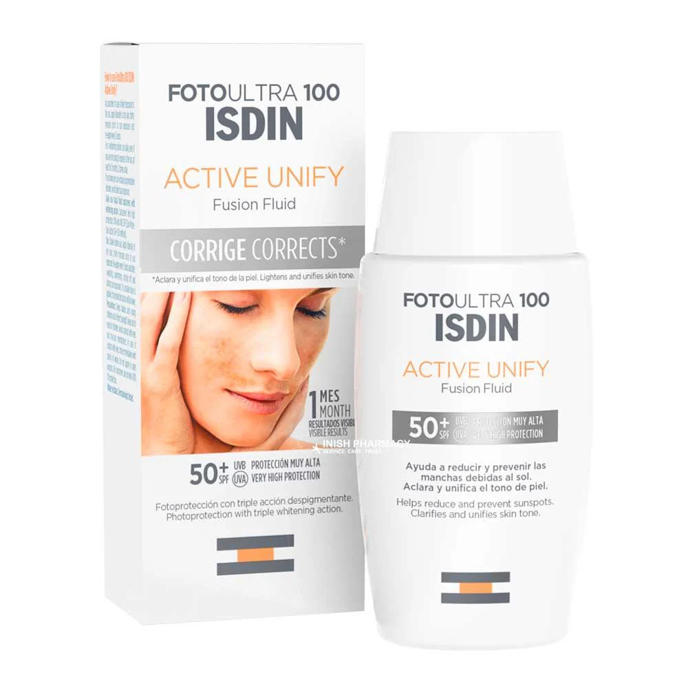 Isdin FotoUltra Active Unify Fusion Fluid SPF50+ 50ml