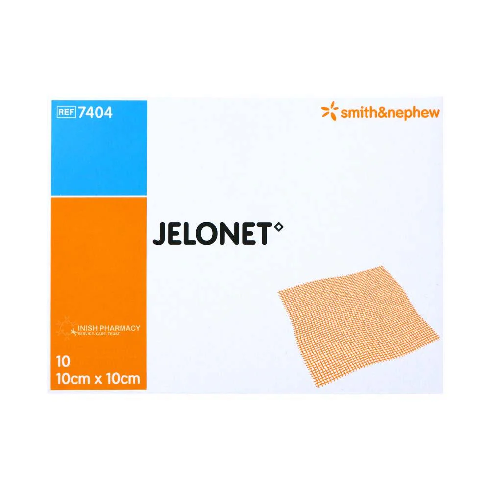 Jelonet Paraffin Gauze Dressing 10cm x 40cm Tray of 10 - Image 2