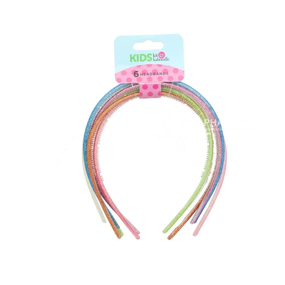 Kit & Kaboodle 6 Glitter Headbands