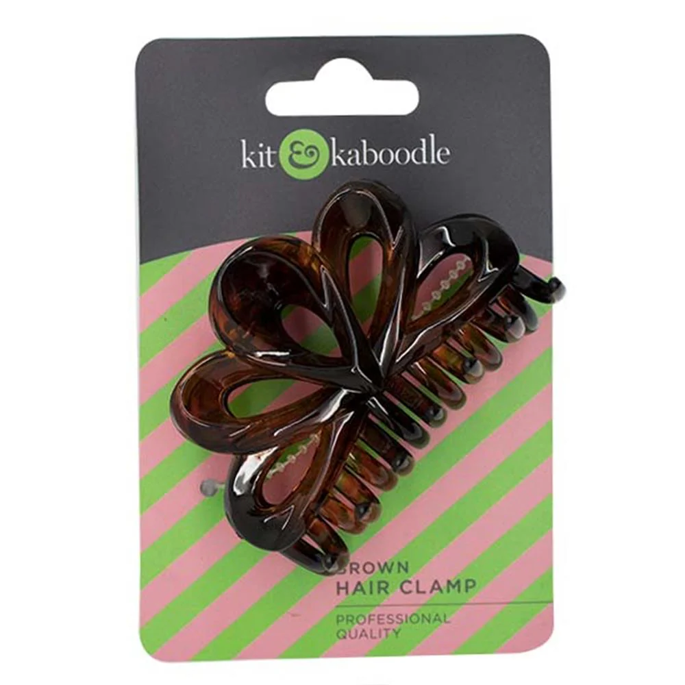 Kit & Kaboodle Brown Hair Clamp