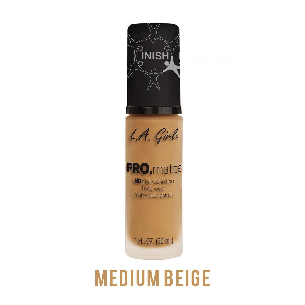 LA Girl Pro Matte Foundation Light Tan - Image 4