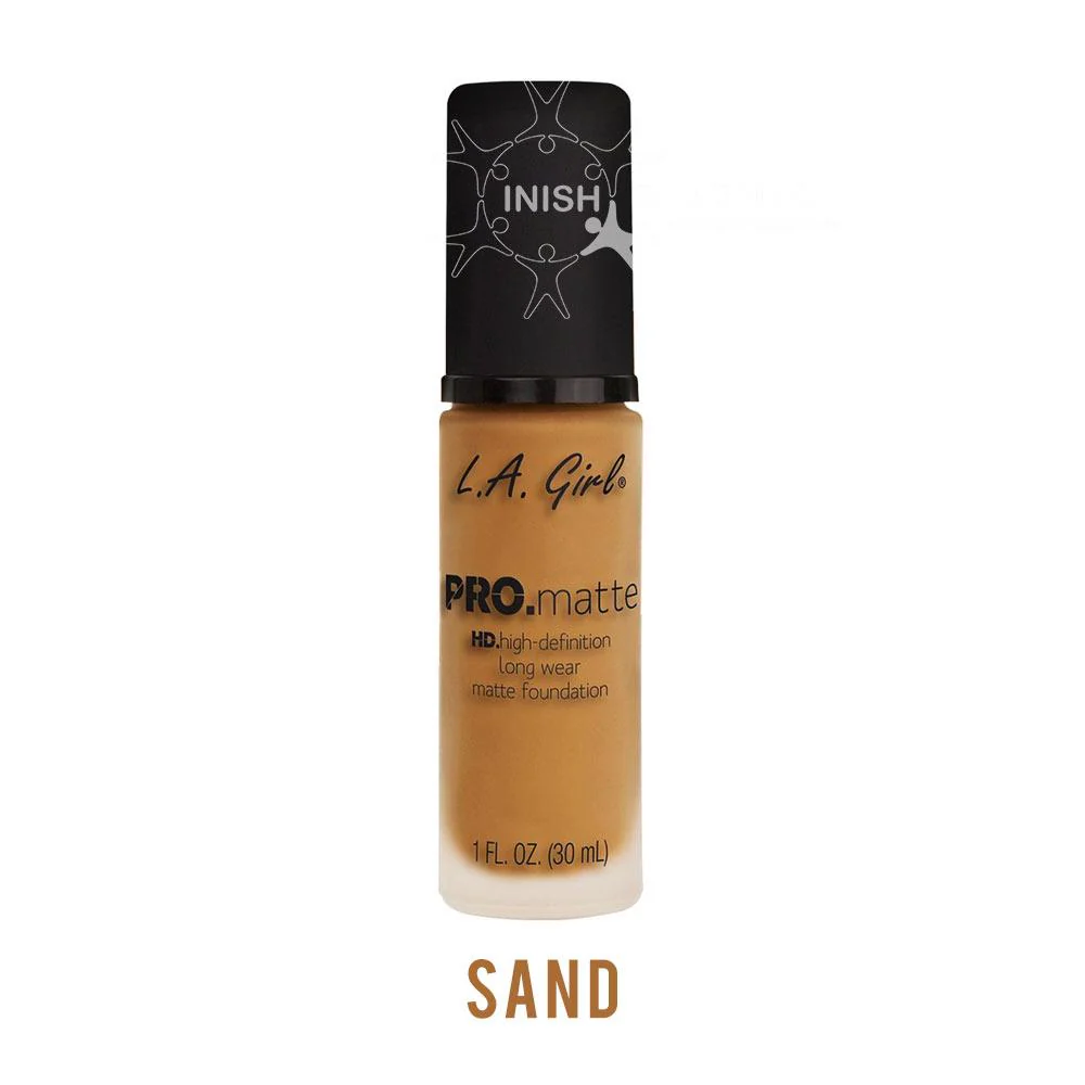 LA Girl Pro Matte Foundation Light Tan - Image 6