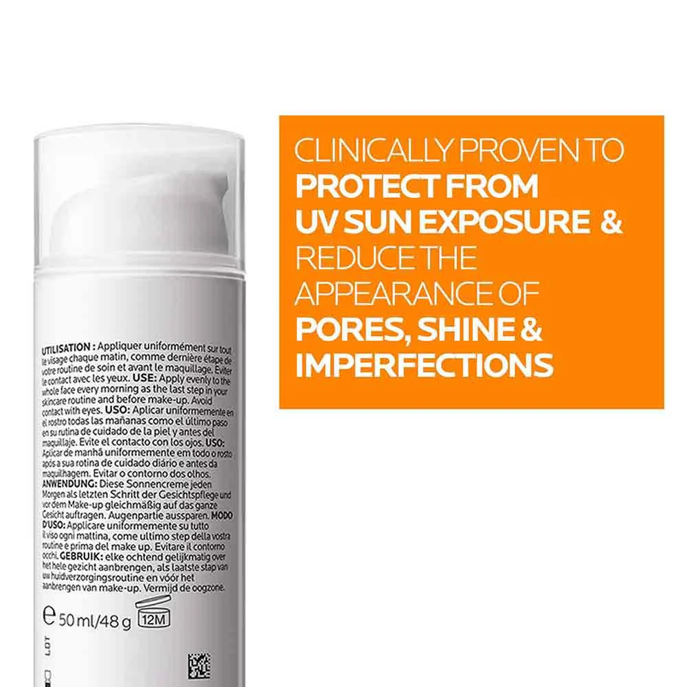 La Roche Posay Anthelios Oil Correct Daily Gel-Cream SPF50+ 50ml - Image 5