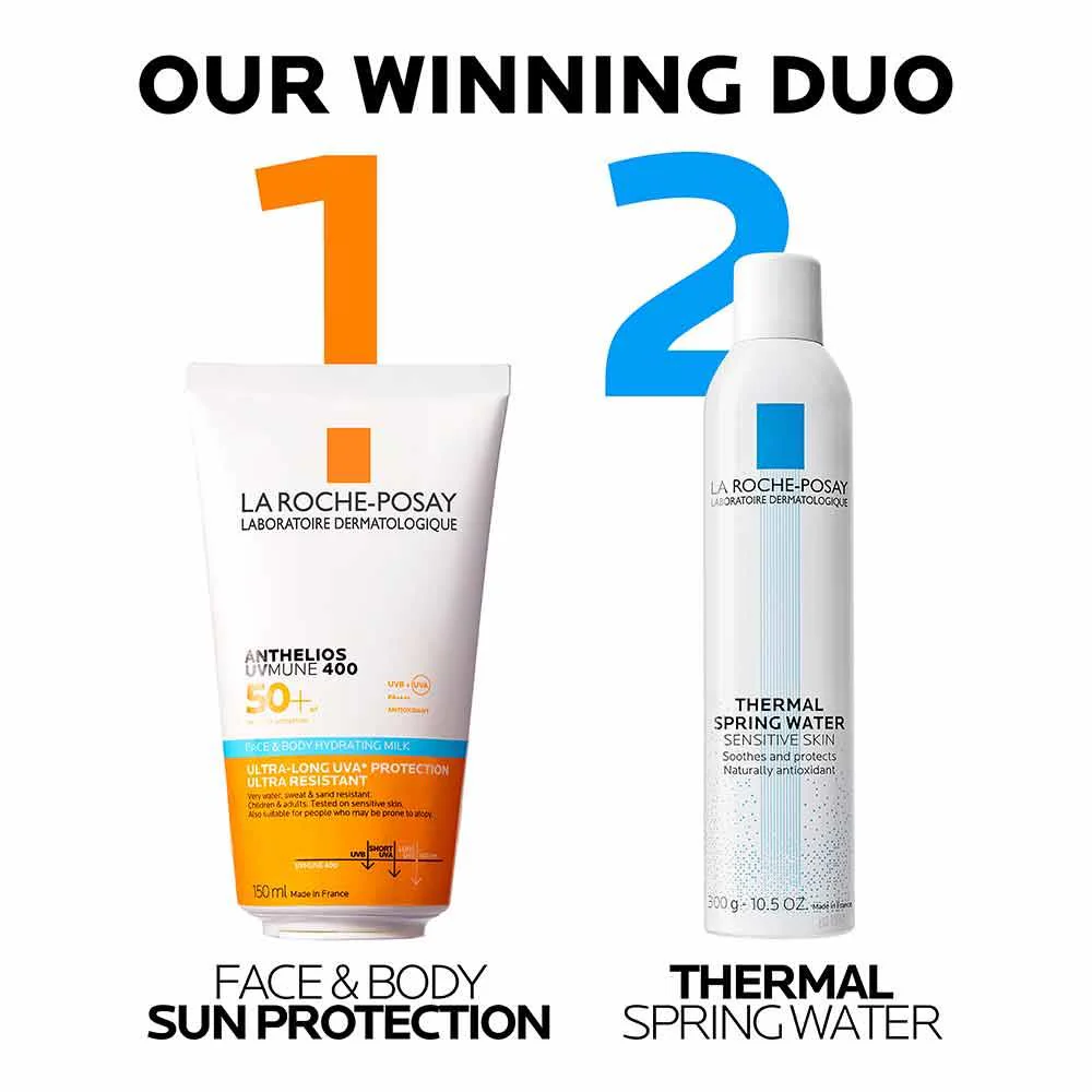 La Roche Posay Anthelios UVMune 400 Face & Body Hydrating Milk SPF50+ 150ml - Image 6