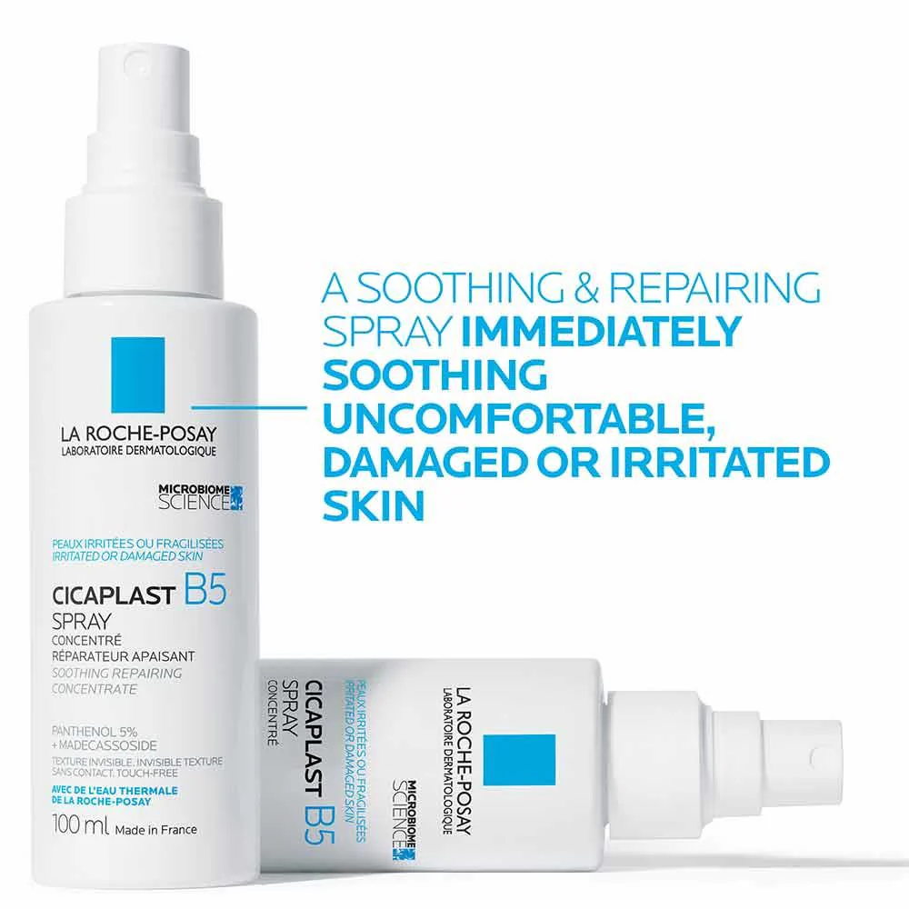 La Roche Posay Cicaplast B5 Repairing & Soothing Touch Free Spray 100ml - Image 6