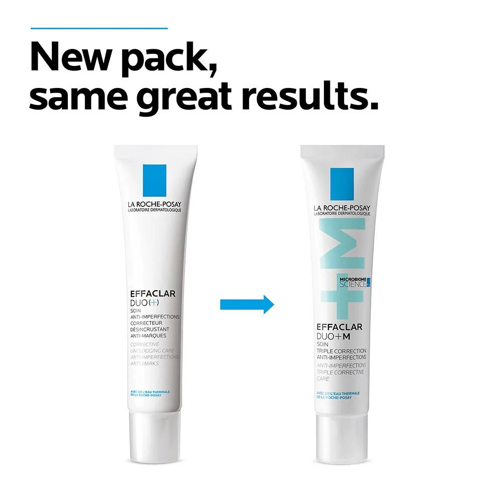 La Roche Posay Effaclar Duo+ M Moisturiser for Sensitive Blemish Prone Skin 40ml - Image 4