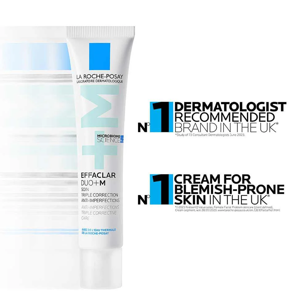 La Roche Posay Effaclar Duo+ M Moisturiser for Sensitive Blemish Prone Skin 40ml - Image 8