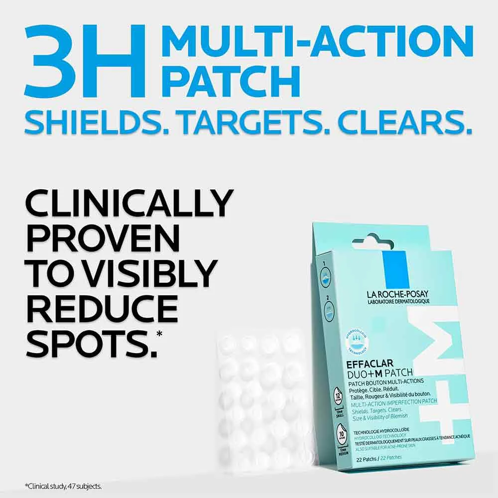 La Roche Posay Effaclar Duo+M Multi-Action Patches for Breakouts 22 Pack - Image 3
