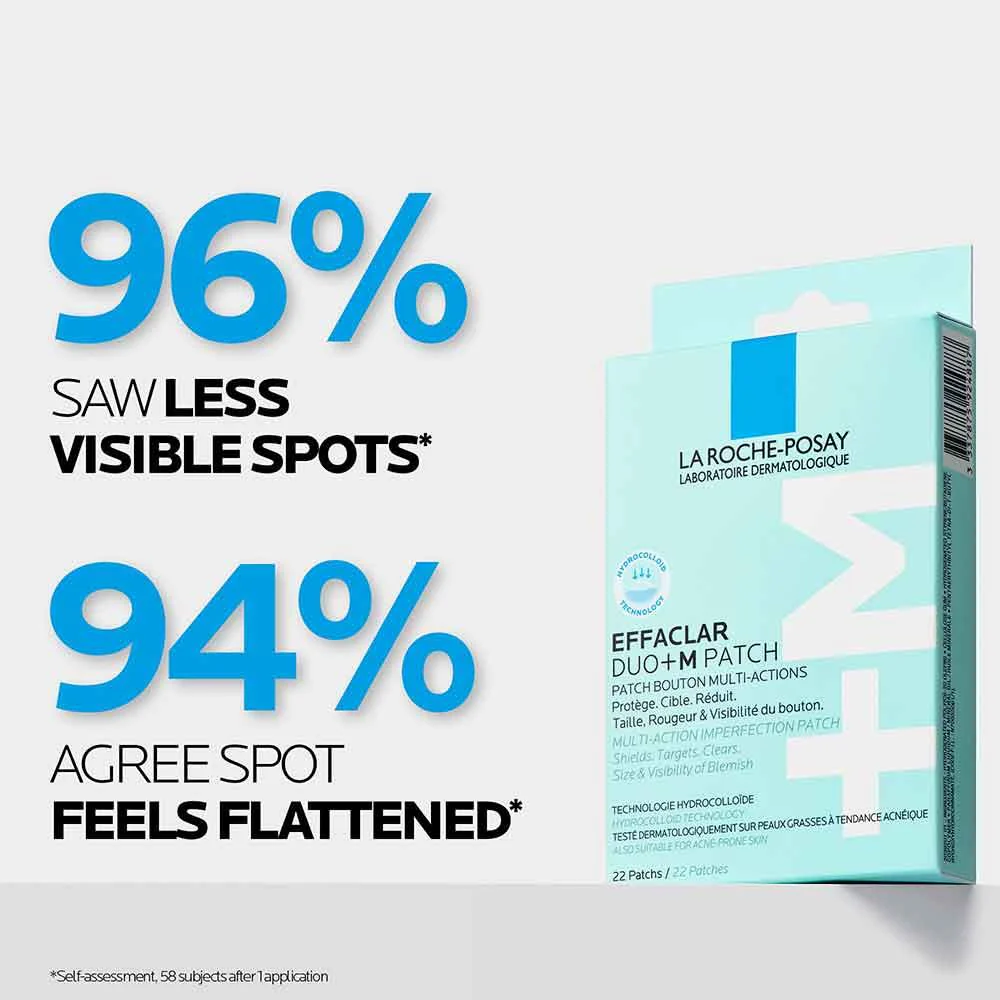 La Roche Posay Effaclar Duo+M Multi-Action Patches for Breakouts 22 Pack - Image 4