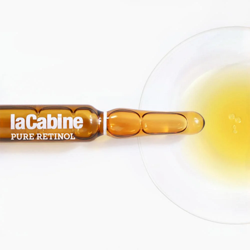 LaCabine Pure Retinol Ampoule - Texture Smoothe & Skin Tone 10 x 2ml - Image 2