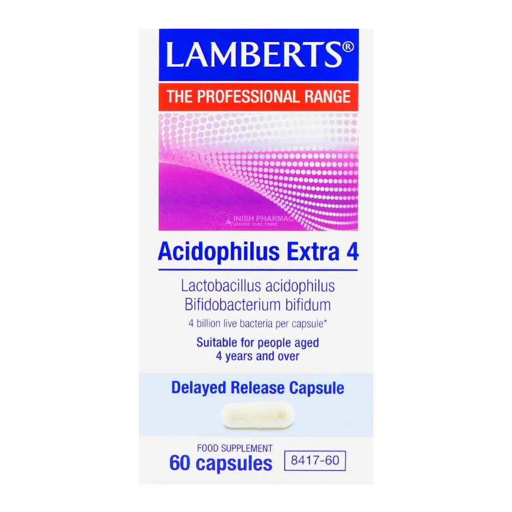 Lamberts Acidophilus Extra 4 60 Capsules
