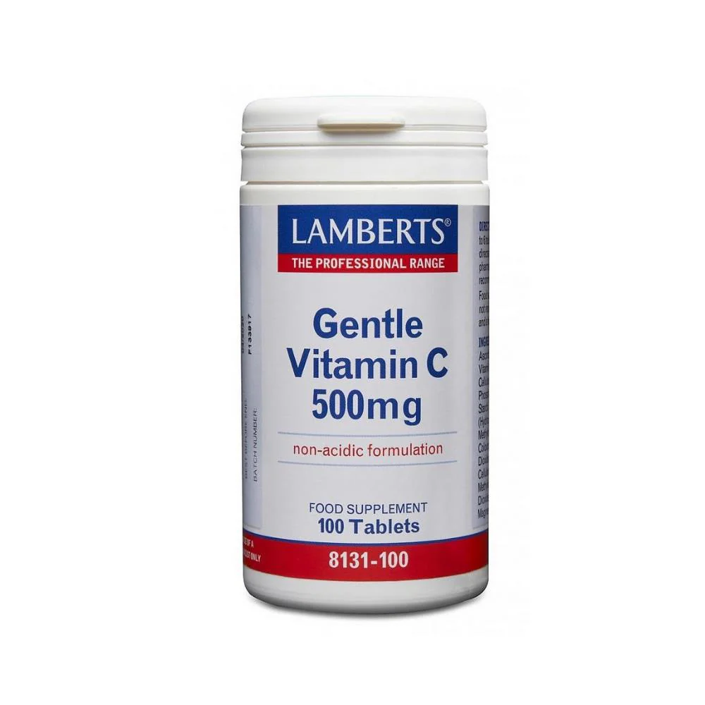 Lamberts Gentle Vitamin C 500mg 100 Tabs
