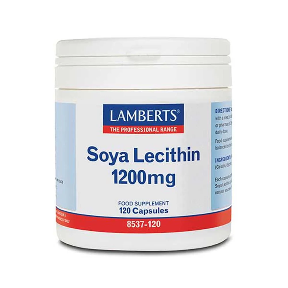 Lamberts Soya Lecithin 1200mg 120 Capsules