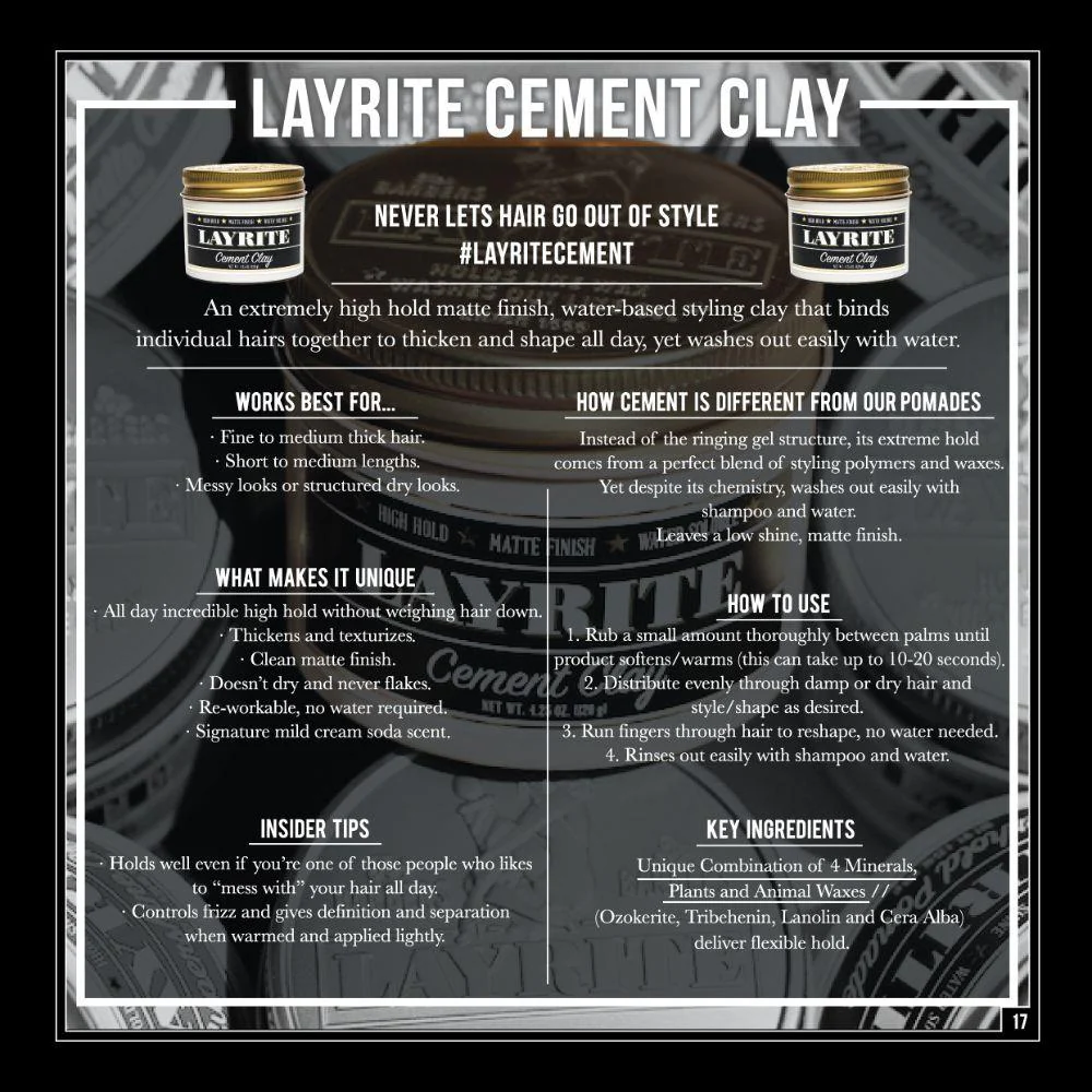 Layrite Cement Clay 120g - Image 4
