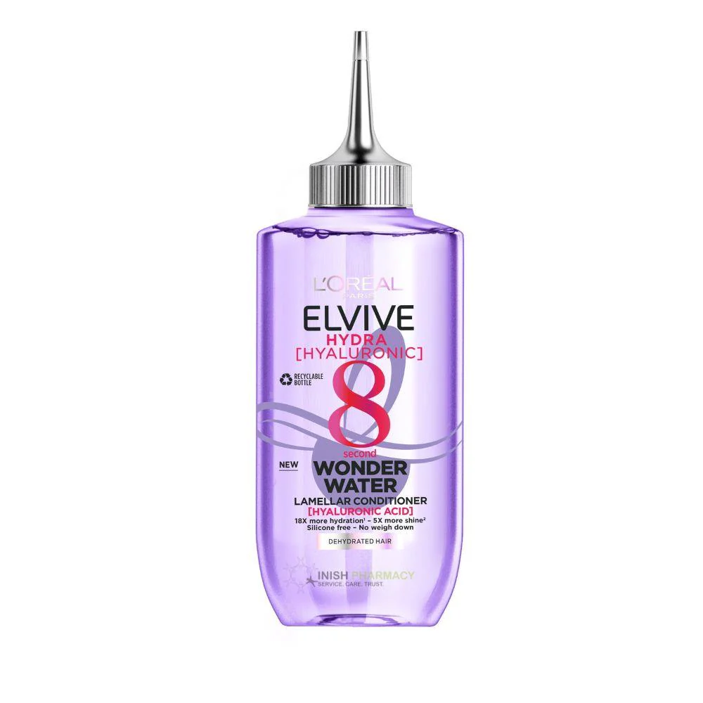 L'Oreal Elvive Hydra Hyaluronic 8 Second Wonder Water with Hyaluronic Acid for Dehydrated Hair 200ml