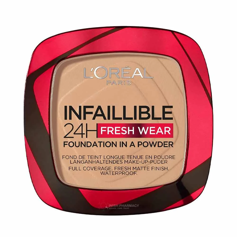 L'Oreal Infallible 24H Fresh Wear Powder Foundation 140