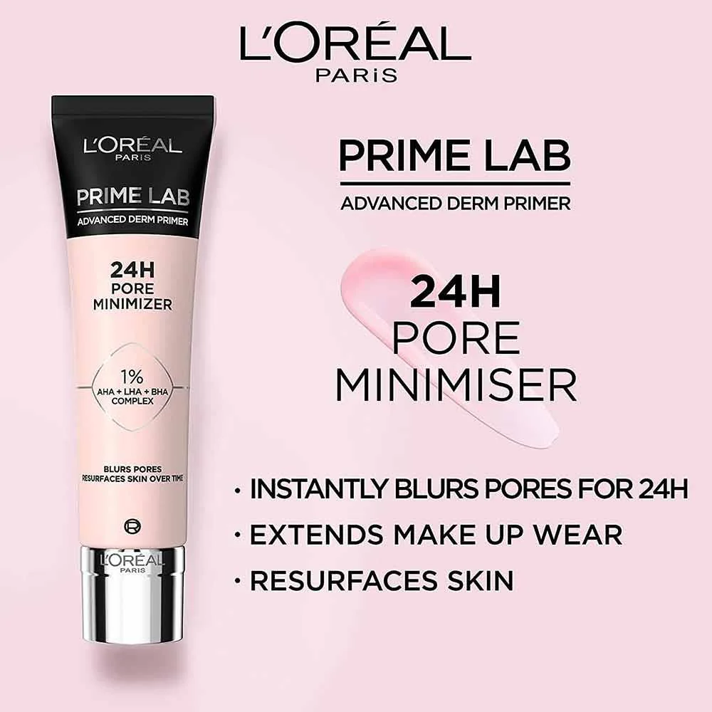 L'Oreal Paris Prime Lab 24HR Pore Minimiser Primer - Image 2