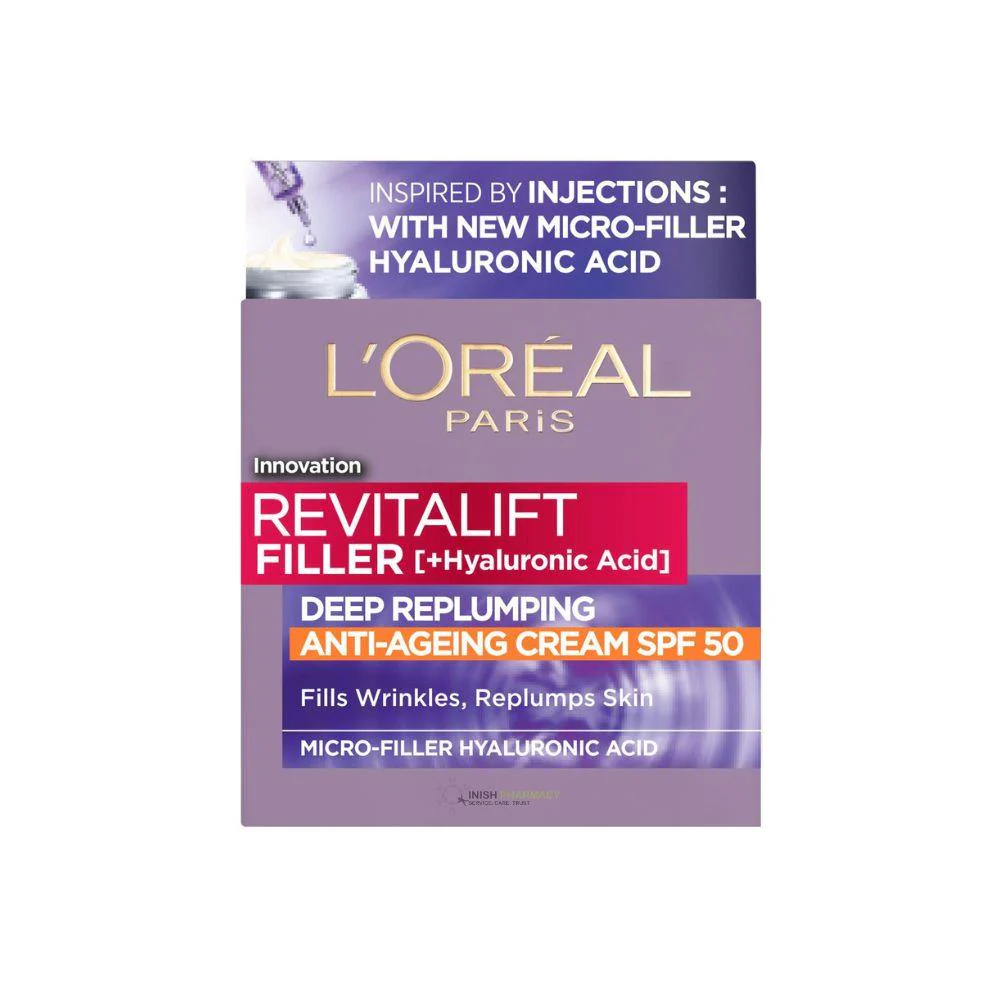 L'Oreal Paris Revitalift Filler Day Cream SPF50 50ml
