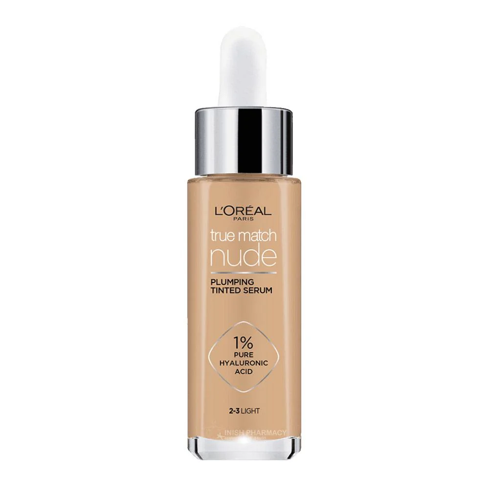 L'Oreal True Match Nude Plumping Tinted Serum 7-8 Tan-Deep - Image 10