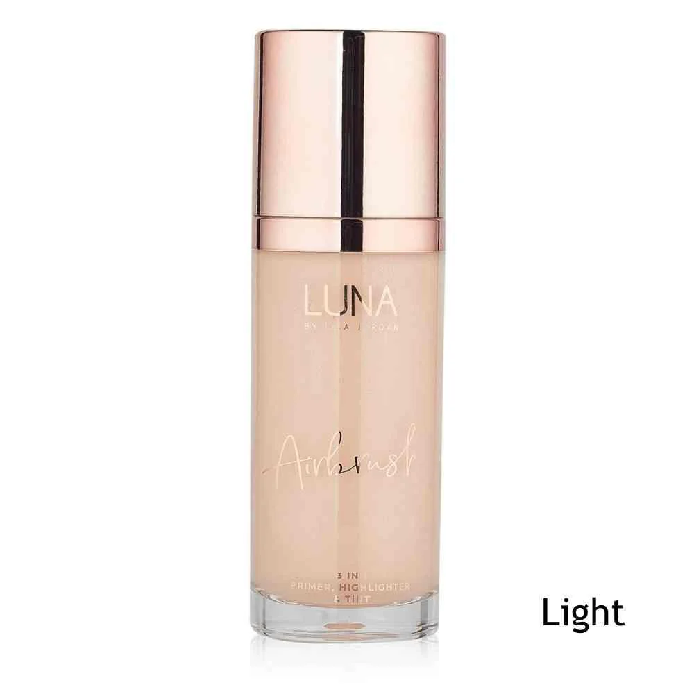 LUNA By Lisa Jordon Airbrush 3 In 1 Primer Highlighter & Tint 30ml - Image 3