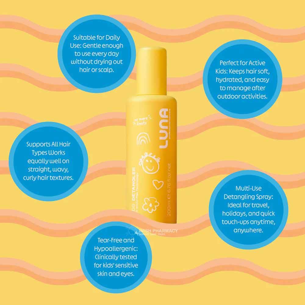 Luna Professional Kids Detangler 200ml - Image 2