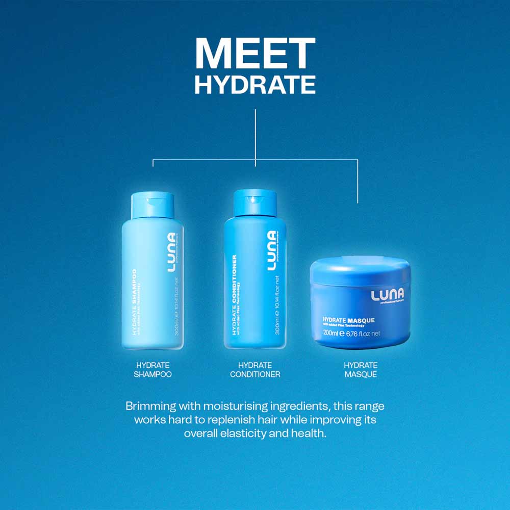 LUNA Professional Moisture Lock Trio Haircare Set - Image 3