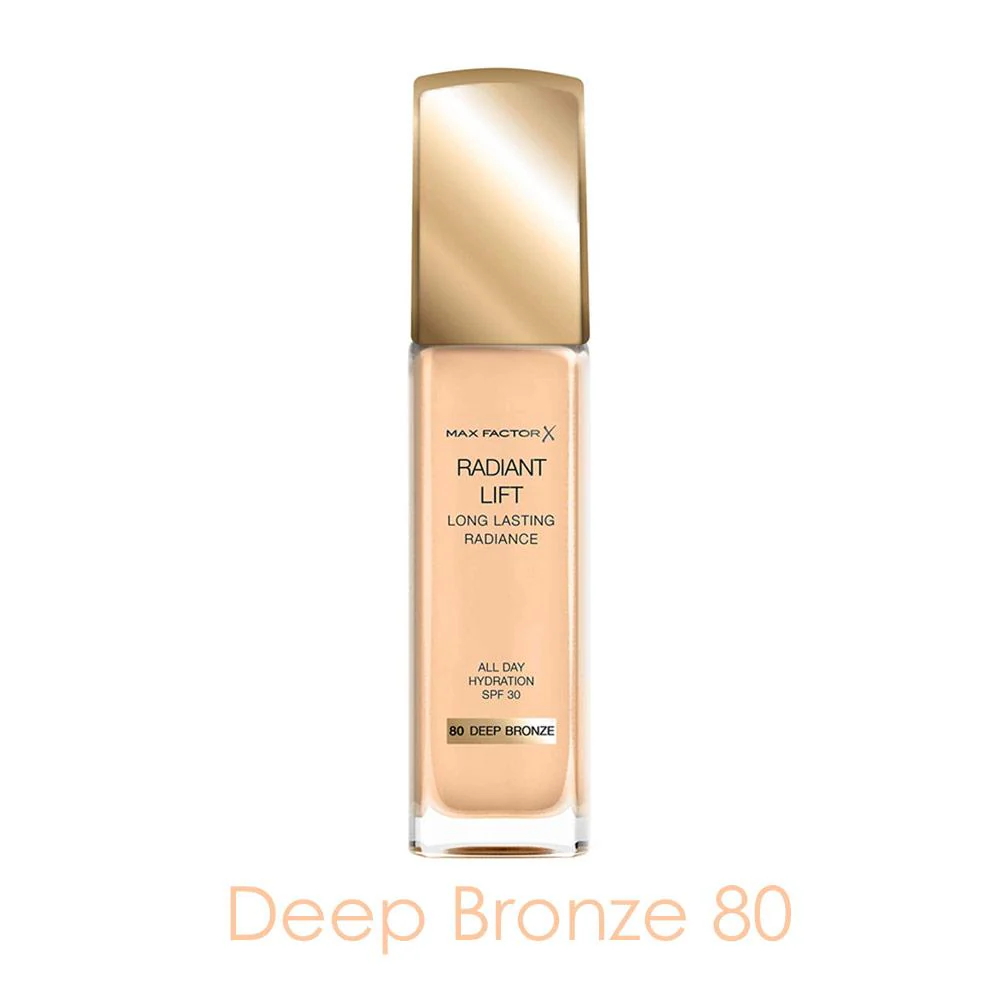 Max Factor Radiant Lift Foundation Deep Bronze 80