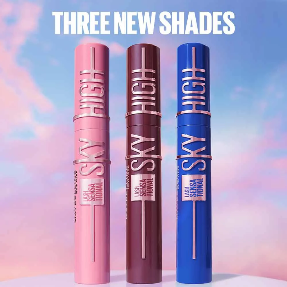 Maybelline Lash Sensational Sky High Mascara Burgundy Haze - Image 4