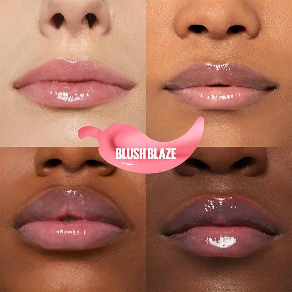 Maybelline Lifter Plump Lip Gloss 001 Blush Blaze - Image 6
