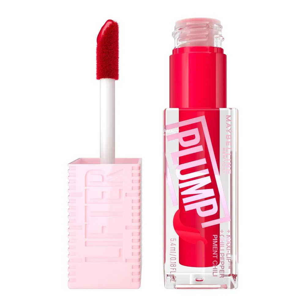 Maybelline Lifter Plump Lip Gloss 004 Red Flag - Image 2