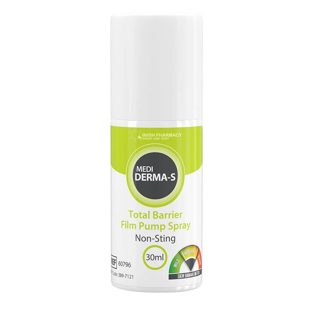 Medi Derma-S Total Barrier Film Pump Spray Non-Sting 30ml