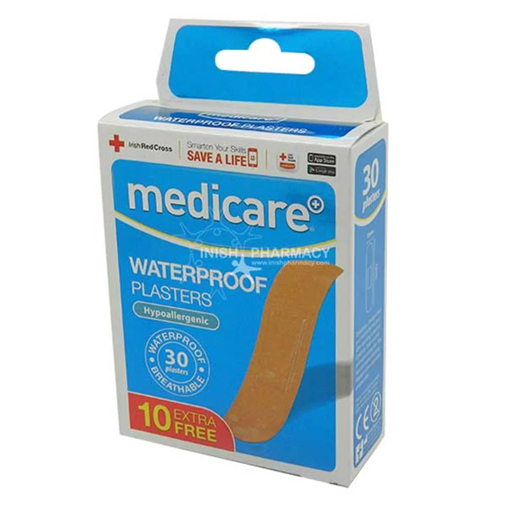 Medicare Waterproof Plasters 30 Pack MD041