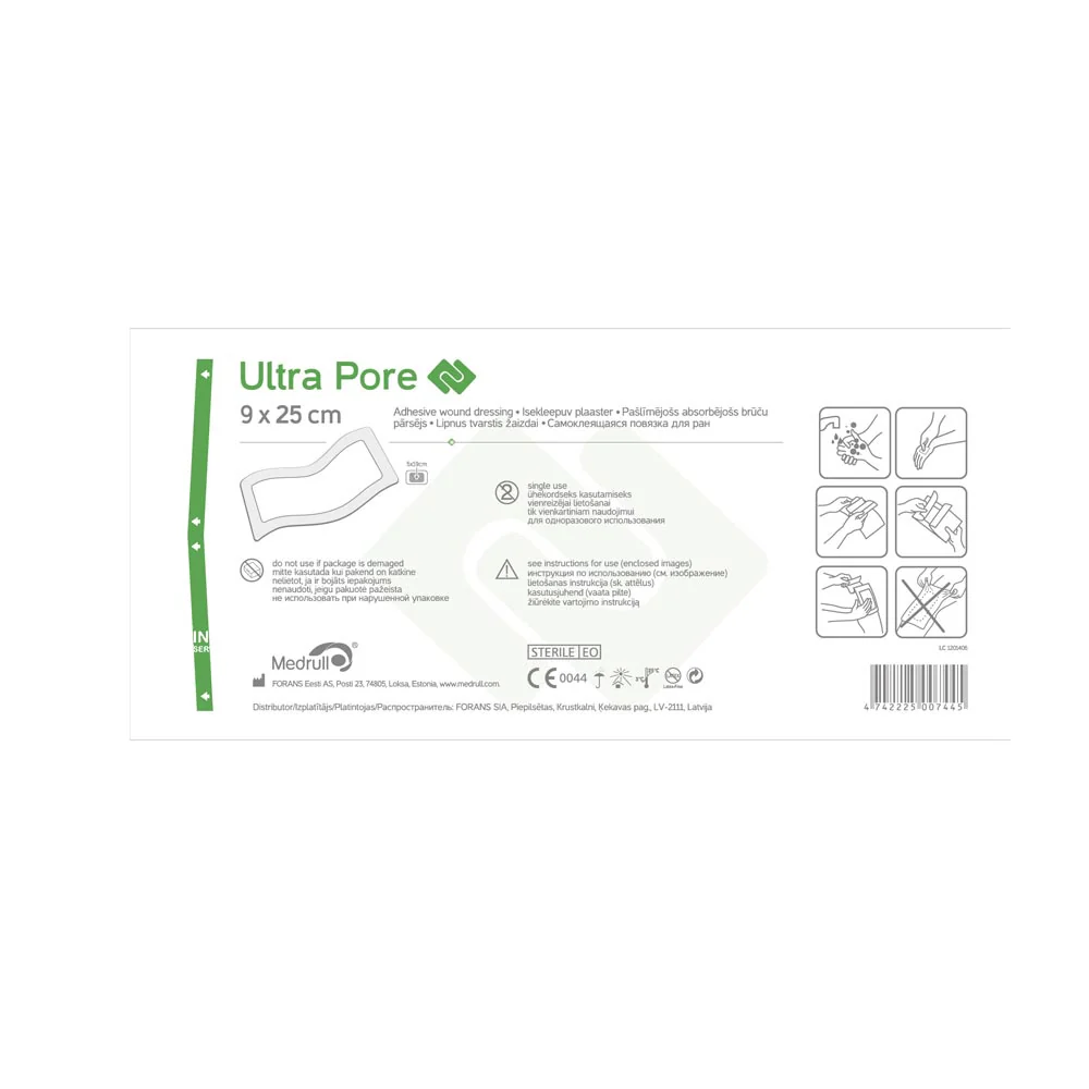 Medrull Adhesive Wound Dressing Ultra Pore - Image 3