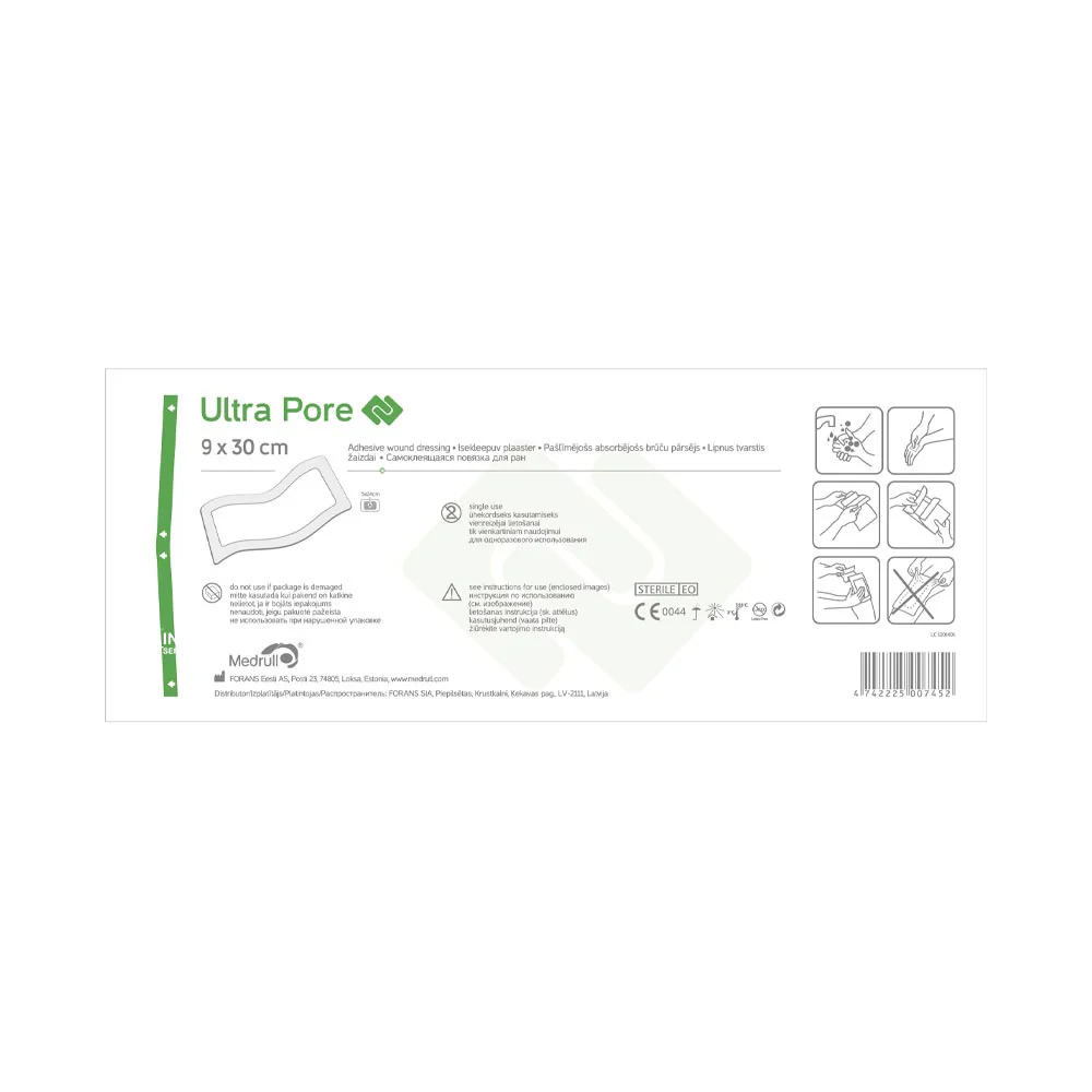 Medrull Adhesive Wound Dressing Ultra Pore - Image 4
