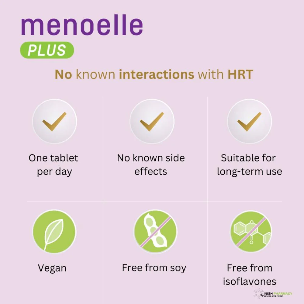 Menoelle Plus For Menopausal Women 30 Tablets - Image 4