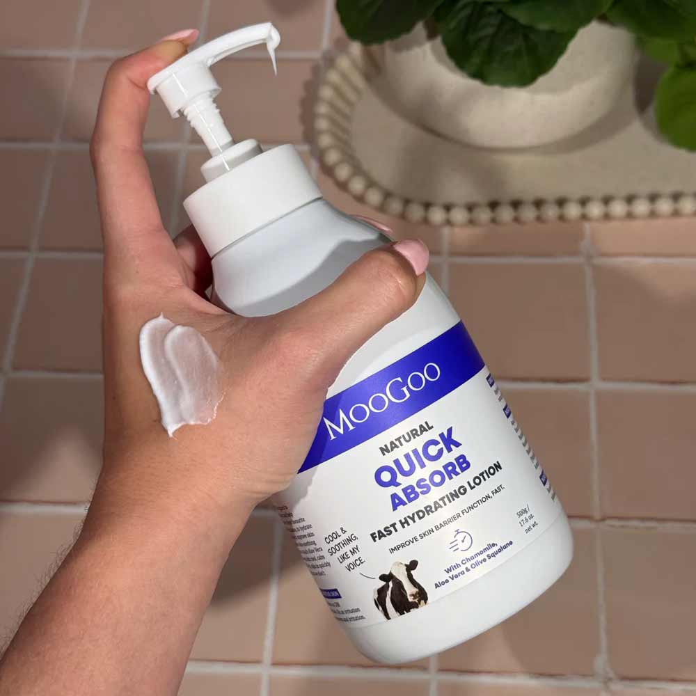 MooGoo Natural Fast Hydrating Lotion 500g - Image 2