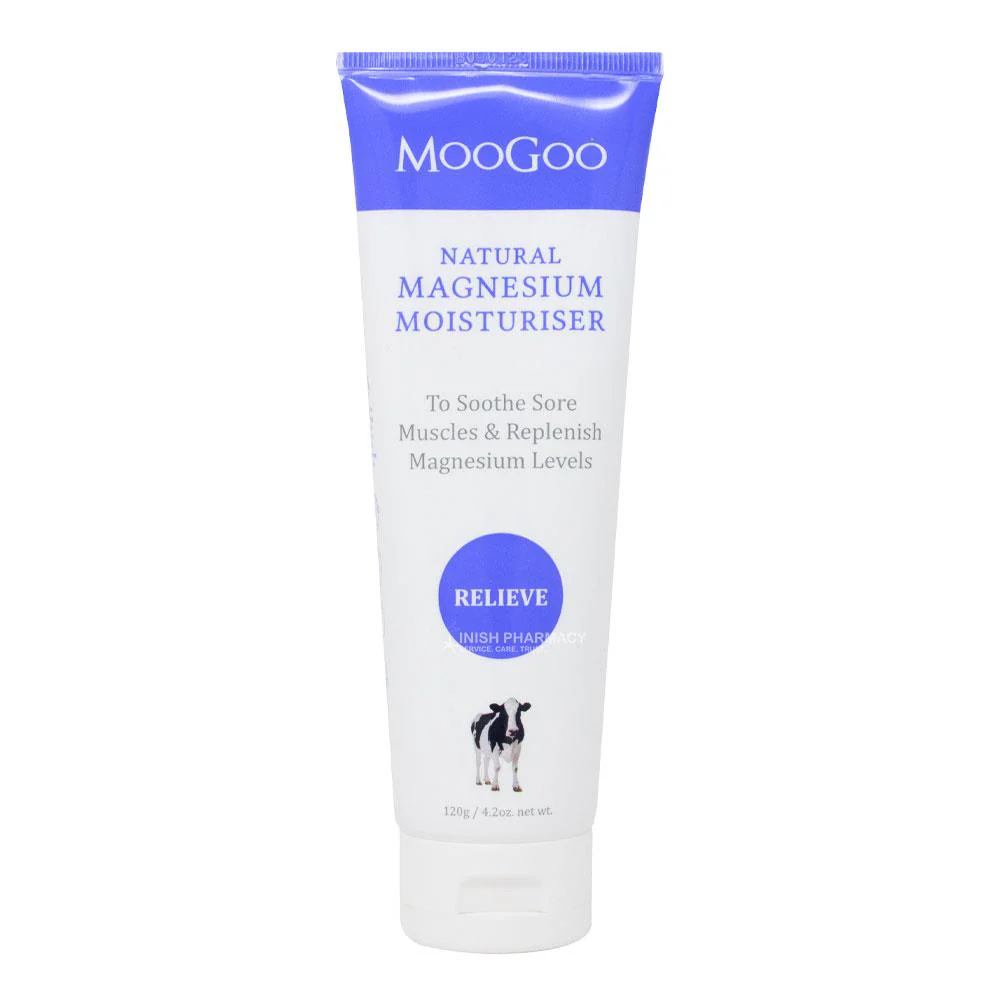 MooGoo Natural Magnesium Moisturiser 120g