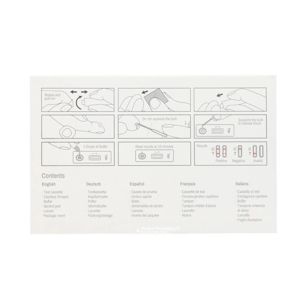 MyBio Thyroid Test Single Pack - Image 2