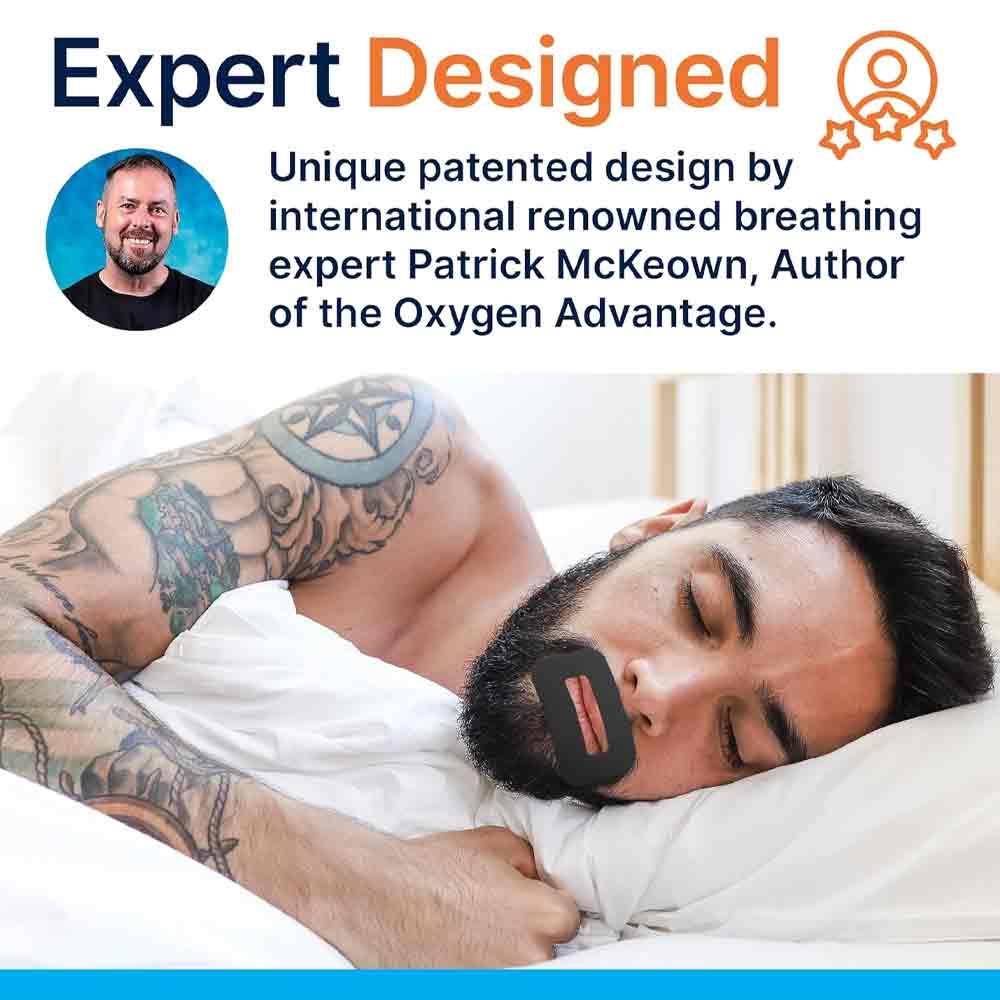 Myotape Nose Breathing For Beards 90 Strips - Image 7