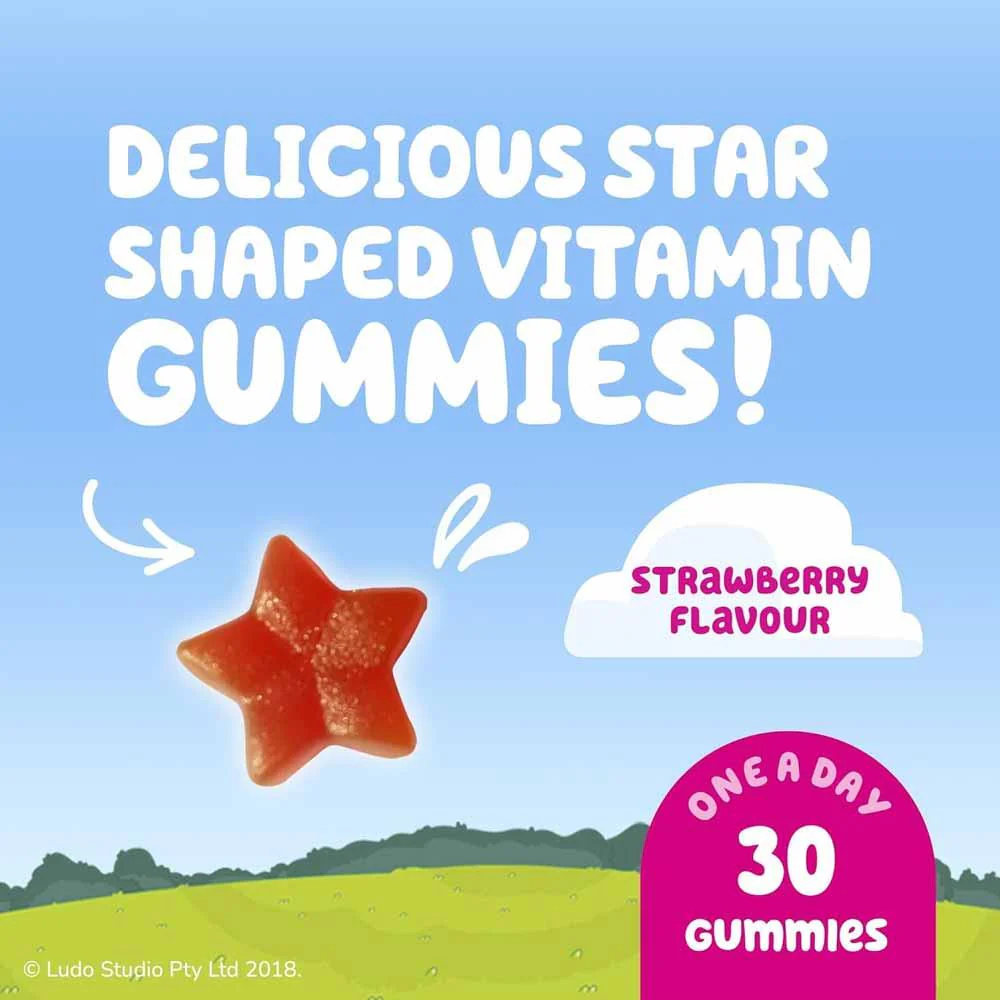 Natures Aid Bluey Multivitamin Gummies 30 Pack - Image 7