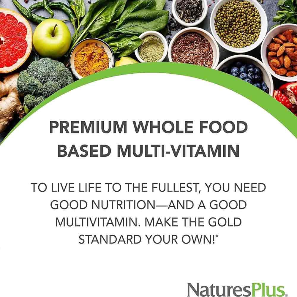 Natures Plus Source of Life Gold Multi-Vitamin Mini-Tabs 180 Pack - Image 3