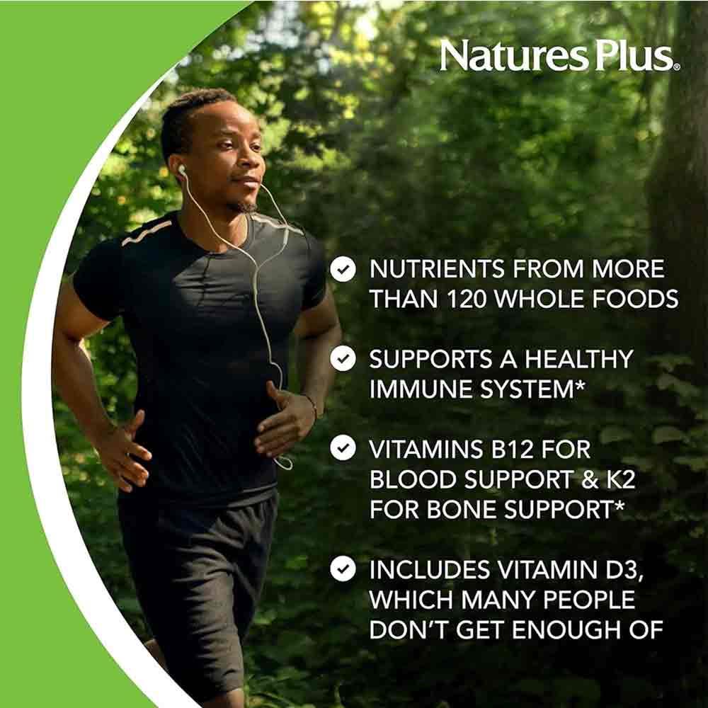 Natures Plus Source of Life Gold Multi-Vitamin Mini-Tabs 180 Pack - Image 4