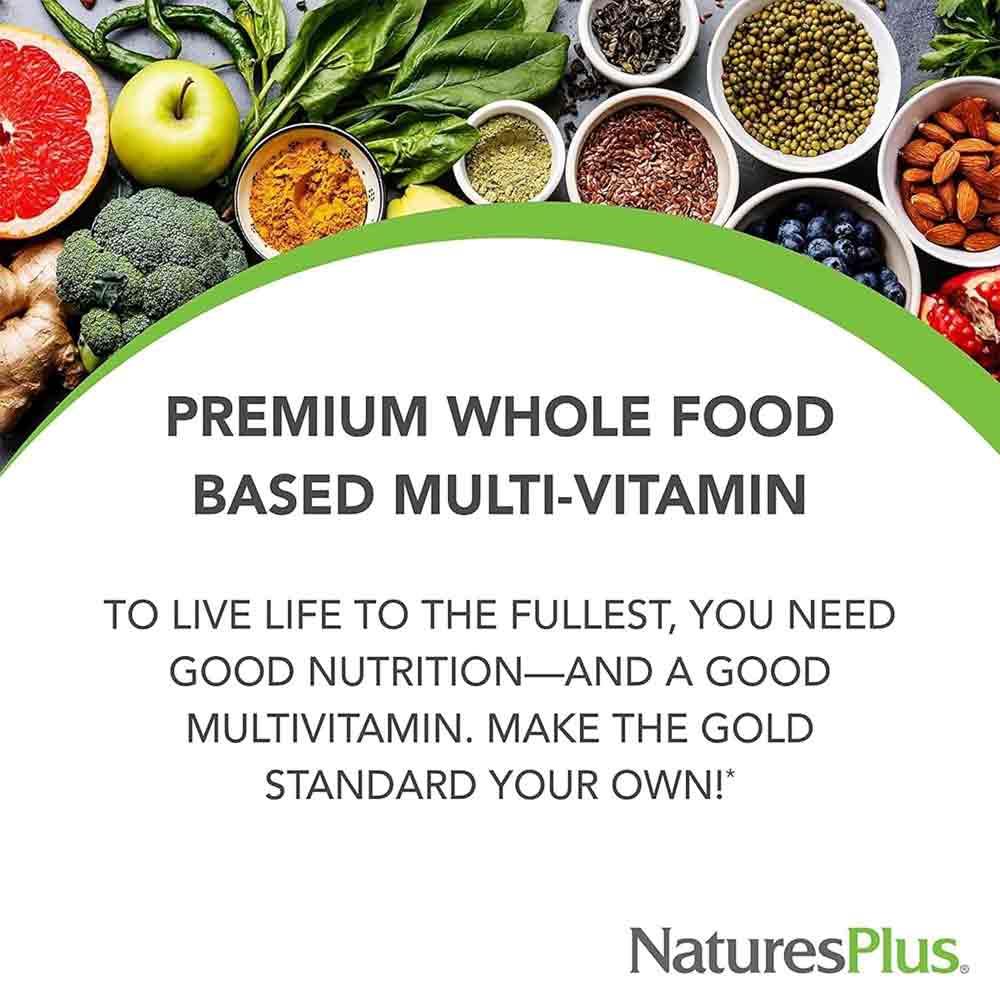 Natures Plus Source of Life Gold Multi-Vitamin Tablets 180 Pack - Image 4