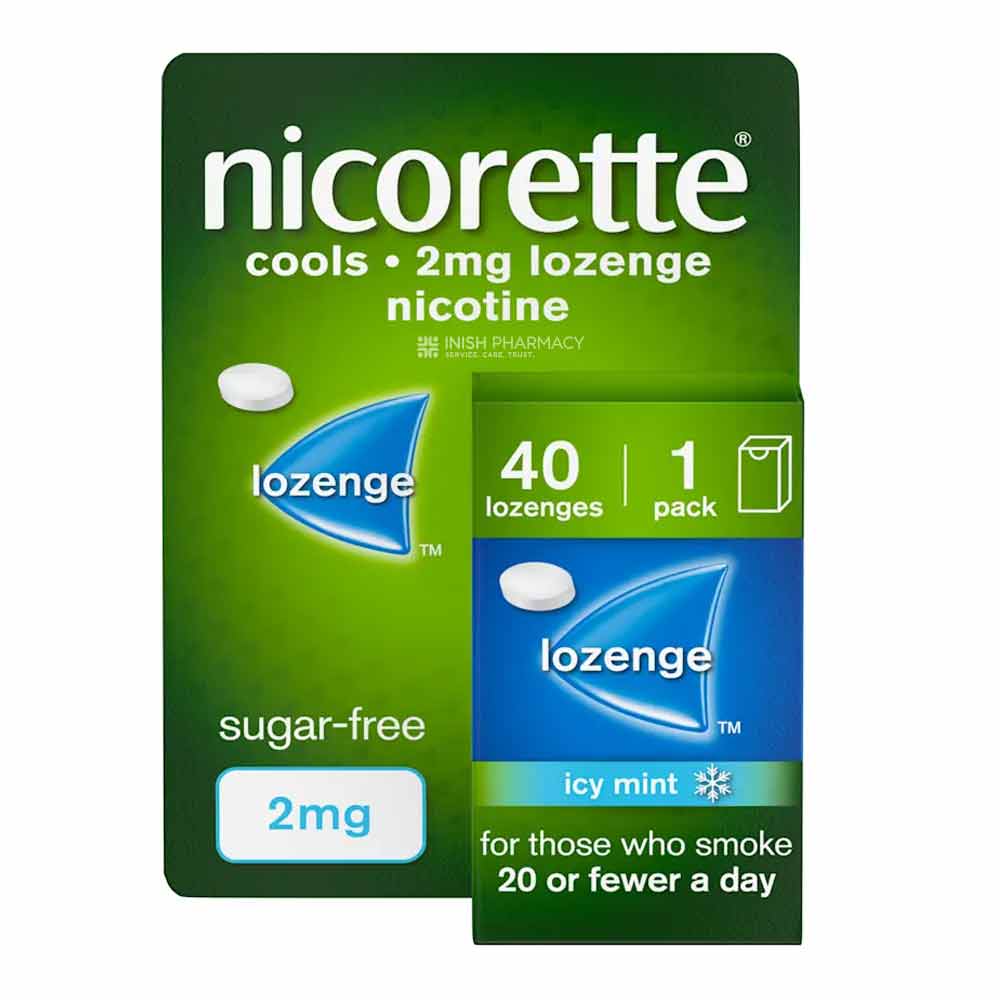 Nicorette Cools 2mg Lozenge 40 Pack